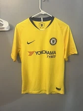 Chelsea Soccer/football Yellow Jersey 2018/19 Nike Jersey Mens M
