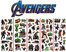 3D puffy Stickers AVENGERS superheroes Marvel