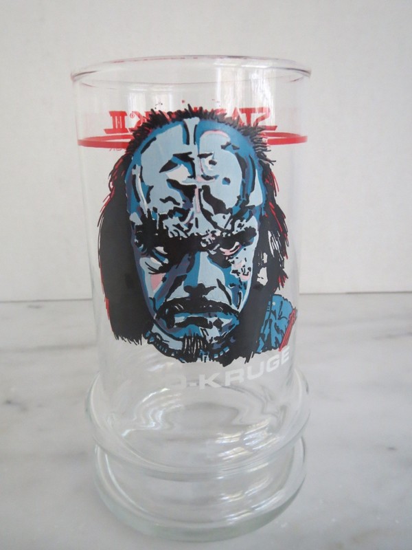 1984 Taco Bell Star Trek III: The Search For Spock Drinking Glass LORD KRUGE