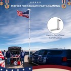 AplusChoice 25" Starlink Mini Telescopic Flagpole Mount Pipe Adapter Tire Mount — photo 4
