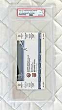 LIONEL MESSI UCL Debut and First Career Start FULL Ticket PSA 8 NMMint RARE G2U