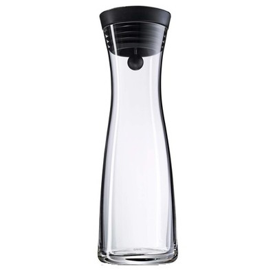 WMF Basic Water Decanter 1L Height 29 cm Close-Up Stopper Glass Cromargan 