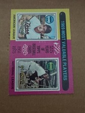 1975 Topps Willie McCovey/Harmon Killebrew MVP #207