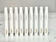 9X Commodity Paper Eau de Parfum EDP Spray Deluxe Sample 2ml each