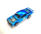 1970 HOT WHEELS Redline BLUE OVER CHROME King Kuda THE SPOILERS Original CUDA