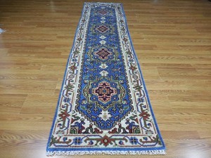 Bohemian Rug, Oushak Turkish Ushak Rug,Contemporary Design Rug 2.7x10 Ft