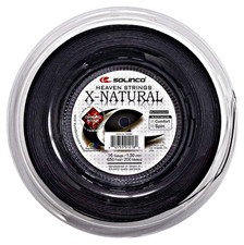 Solinco X-Natural Black Tennis String 16g 200m Reel