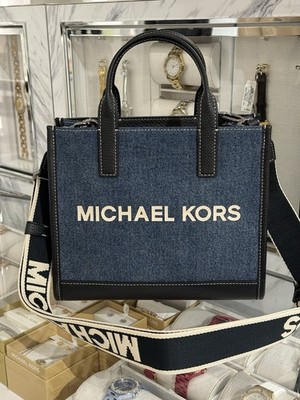 Michael kors Cooper Denim Convertible Crossbody Bag