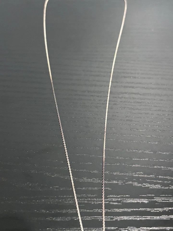 Colgante Yin Yang de plata de ley 925 esmalte y piedras preciosas púrpura y negro cadena de 10" Foto 3 de 4