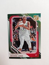 2026 Donruss WNBA Brionna Jones Green Shimmer #17 Atlanta Dream 