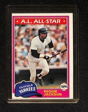 1981 Topps #400 Reggie Jackson