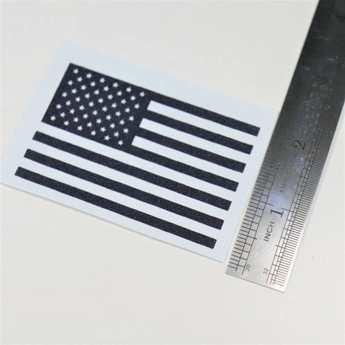 3 X 2 U.S.A Flag Iron On Decal - For Jackets, Shirts, Hats - DIY Project - Image 4 of 4