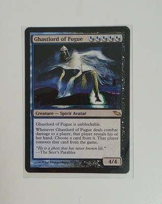 MTG Ghastlord of Fugue - Shadowmoor #162 Magic The Gathering LP