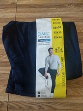 Men's English Laundry 4 Way Stretch Fabric Straight Fit Midweight Pants 32X30