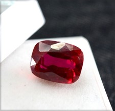 8.25 CT CERTIFIED NATURAL UNTREATED TOP BURMA RUBY AA VVS LOOSE GEMSTONE R1500