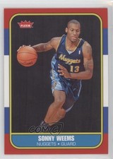 2008-09 Fleer 1986-87 Retro Rookies Sonny Weems #86R-190 0h6r