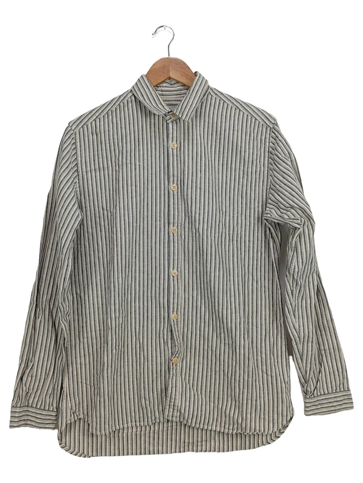 Oliver Spencer Chemise Décontractée Homme Multicolore Rayures (EU 50, INT L) - Photo 1/4
