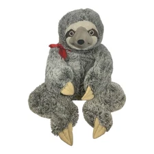 Large Brown Sloth Plush 36" Big XL Stuffed Animal 3 FT Jumbo Toy Gift Buddy Hug