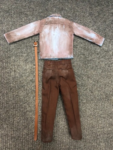 1/6 Custom Evil Dead 2 Ash Williams Damage Shirt Pants for body Action Figure - Picture 4 of 6