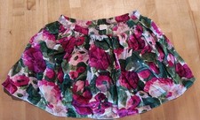 Gymboree Girls Skirt Sz 8 Cordorary Floral Pink 100 cotton