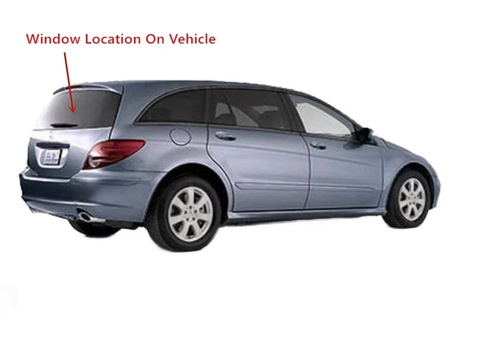 Fits Mercedes Benz R320CDI R350 R500 R63AMG 4 Dr Wagon Heated Back Glass Rear Foto 4 de 4