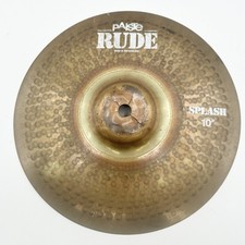 Paiste 10" Rude Splash Cymbal Damaged  CP1019516 