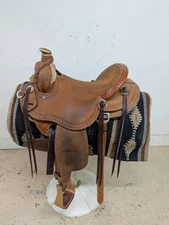 2-1348 15.5 inch Used Martin Saddlery Western Ranch Saddle