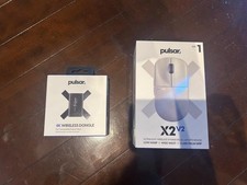 PULSAR GAMING GEARS X2V2 Wireless Gaming Mouse Medium white trackball