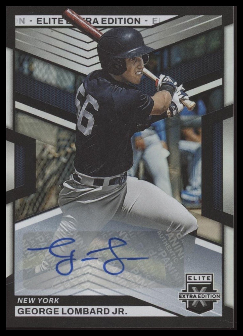2023 Panini Elite Extra Edition #6 George Lombard Jr Signatures
