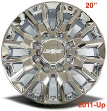 4 Chevy Silverado 2500 3500 8lug 20 Factory Replica Chrome Wheels Rims 84428943