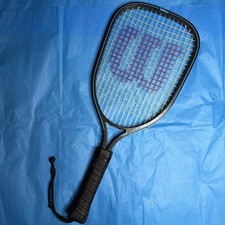 Wilson Graphite Boss Racquetball Racket 3 3/4 Grip Excellent Condition