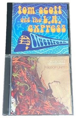 Tom Scott & the L.A. Express - Bluestreak (CD 1996) + Bebop United CD