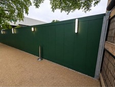 22m Modular Kentledge Hoarding System | Posts, Rails & Panels