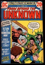 FROM BEYOND THE UNKNOWN #19 7.5 // MIKE KALUTA COVER DC COMICS 1972