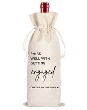 Engagement Wine Bag Gift for Couples Bride Gift Wine Bag for Getting Married1...