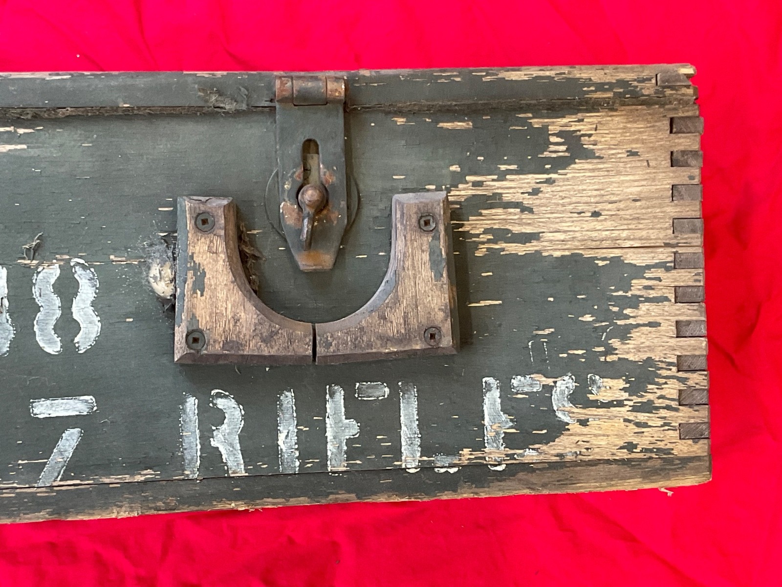 British Lee Enfield Training Rifle MK1 No 7 22 LR Transit Chest SMLE Post WWII