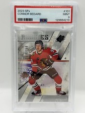 2023-24 SPx Rookies /299 Connor Bedard #101 PSA 9 Rookie RC