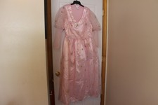 Wizard of Oz Glinda Adult Premium Costume with Crown Pink Size Adult 2X Large