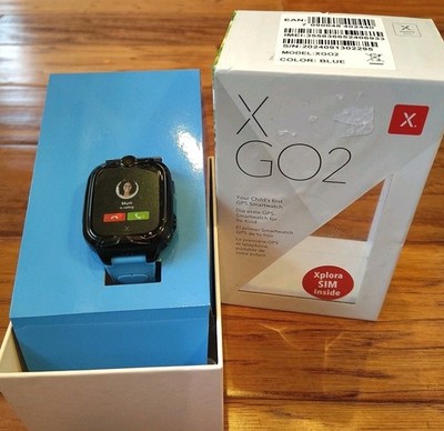 XPLORA XGO2 Child's GPS Smartwatch With SIM 4G Calls GPS Message SOS 