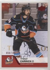 2020-21 Upper Deck AHL Exclusives 56/100 Trevor Carrick #35 01ks