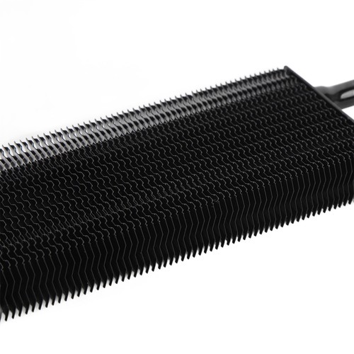  Black 2 Row Transmission Oil Cooler Aluminium Alloy 233mm Universal Engine Oil - Bild 1 von 12