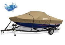 1200D Heavy Duty Boat Cover for 20-22ft Boats - Waterproof, Tear Resistant