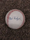 Mark Fidrych Signed Official American League Baseball Lee MacPhail Tigers Auto