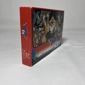 Dragon Quest III Famicom NES CIB Complete Boxed Enix Japan Tested NTSC-J