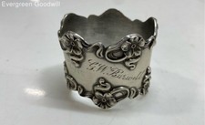 R. Blackinton & Co Sterling Silver Napkin Ring 28 Grams