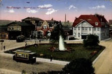 Ak Nordhausen am Harz, Bahnhof der Harzquerbahn - 4280068