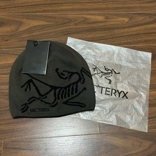 Merino Wool Winter Beanie Arc'teryx Bird Head Toque Dark Grey Orca - NWT Hat