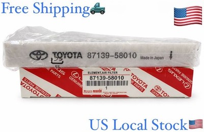 Genuine Toyota Lexus Cabin Air Filter OEM 87139-58010 2015-2024/1x Free Shipping