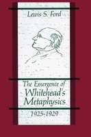 Lewis S. Ford | The Emergence Of Whitehead's Metaphysics, 1925-1929 | Buch