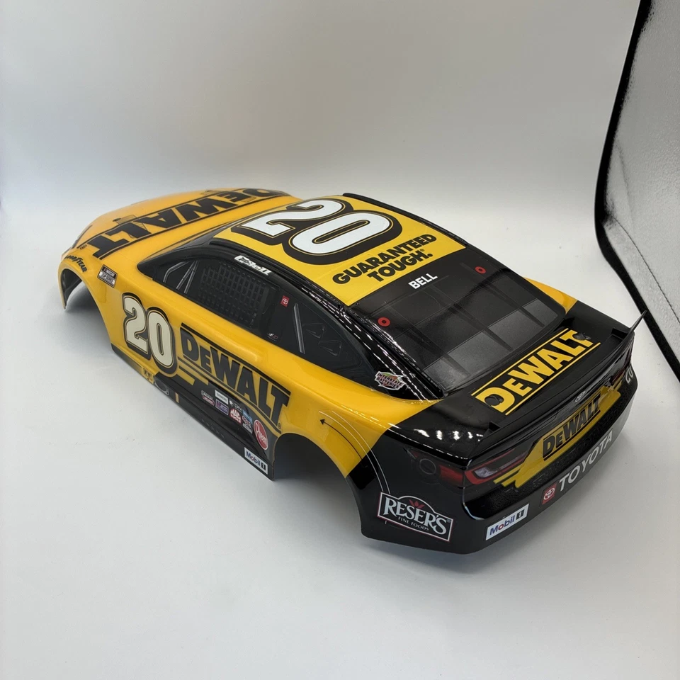 Losi Christopher Bell #20 Dewalt 2025 Body NASCAR GROM LOS-2788 - Image 3 of 4